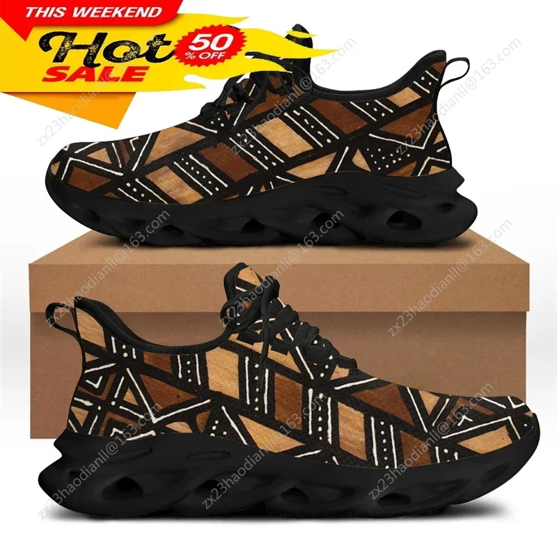 Running Shoes - Sepatu Sneaker Pola Etnis Afrika untuk
