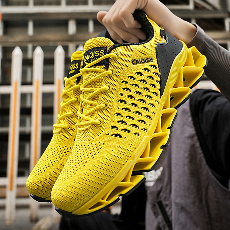 Shock Absorbing Gym Trainers - Sepatu Kasual Pria Sepatu Lari Penyerap