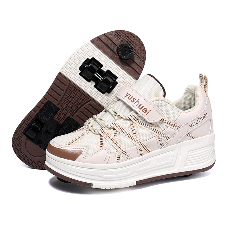 Running Shoes - Sepatu Skateboard Roda Empat Otomatis yang