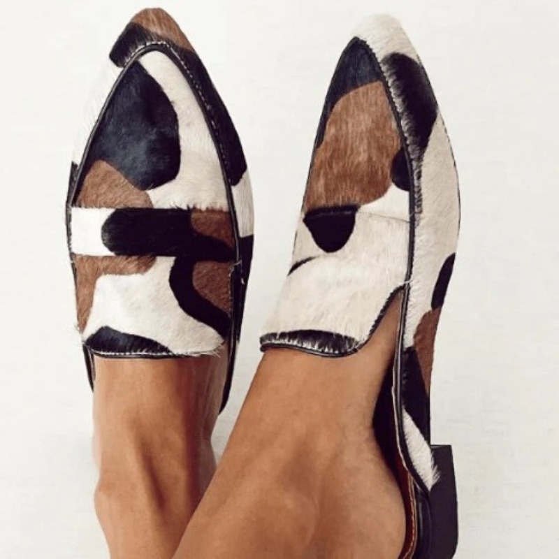 Women'S Shoes - Sepatu Wanita Kasual Motif Kulit Sapi
