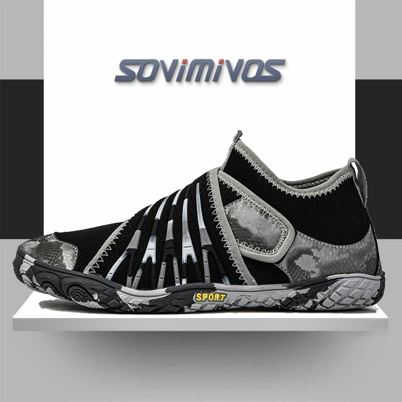 Wide Toe Box Running Sneakers - Sepatu Tanpa Sol Minimalis untuk Lari,