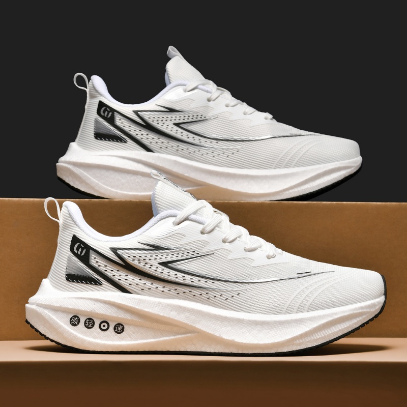 Breathable Mesh Athletic Shoes - Sepatu Lari Wanita, Gaya Kasual Olahraga
