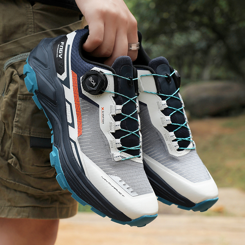 Anti Slip Trail Running Sneakers - Sepatu Lari Trail Profesional Pria Terbaru,