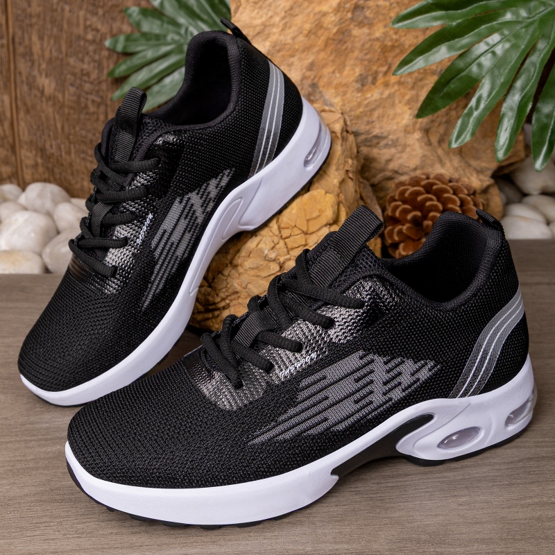 Breathable Mesh Athletic Shoes - Sepatu Sneakers Wanita Kasual Atletis Berbahan