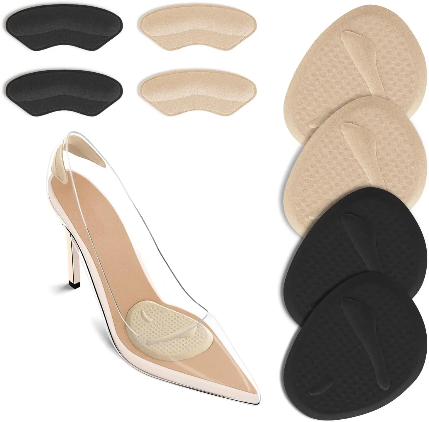 Women'S Shoes - 2 Set Bantalan Tumit, Bantalan Bola