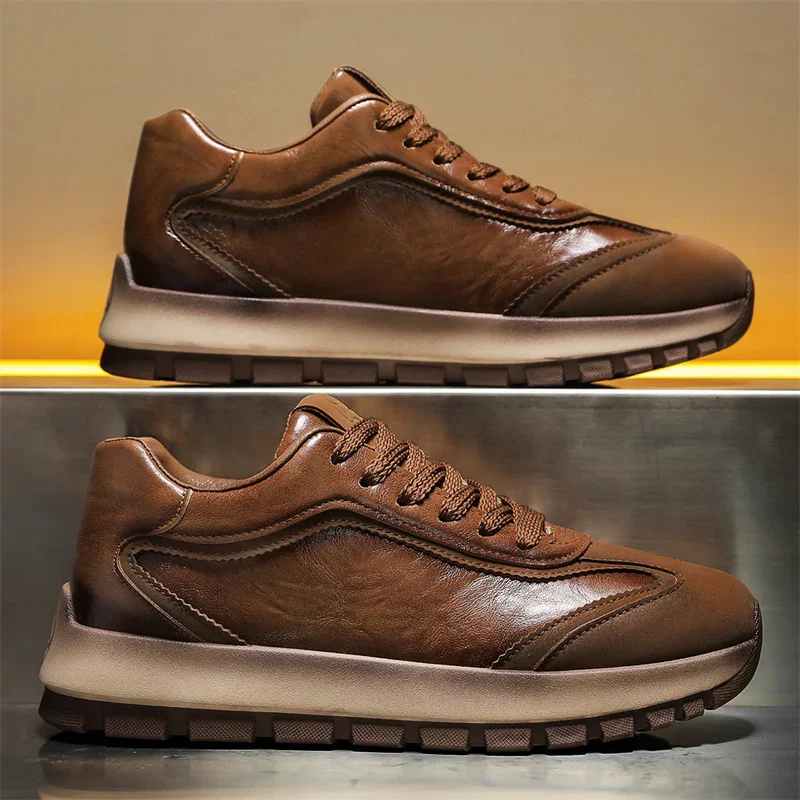 Waterproof Goretex Running Shoes - Sepatu Sneakers Pria Mewah Semua Musim