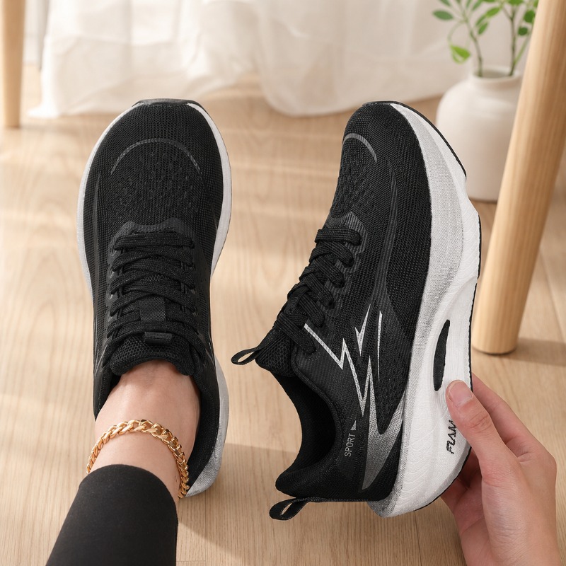 Sepatu kets wanita dengan ujun - Wide Toe Box Running Sneakers ulasan dan harga