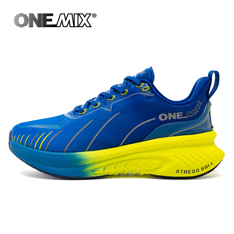 ONEMIX Sepatu Lari Jalan Putih - Reflective Night Running Shoes ulasan dan harga