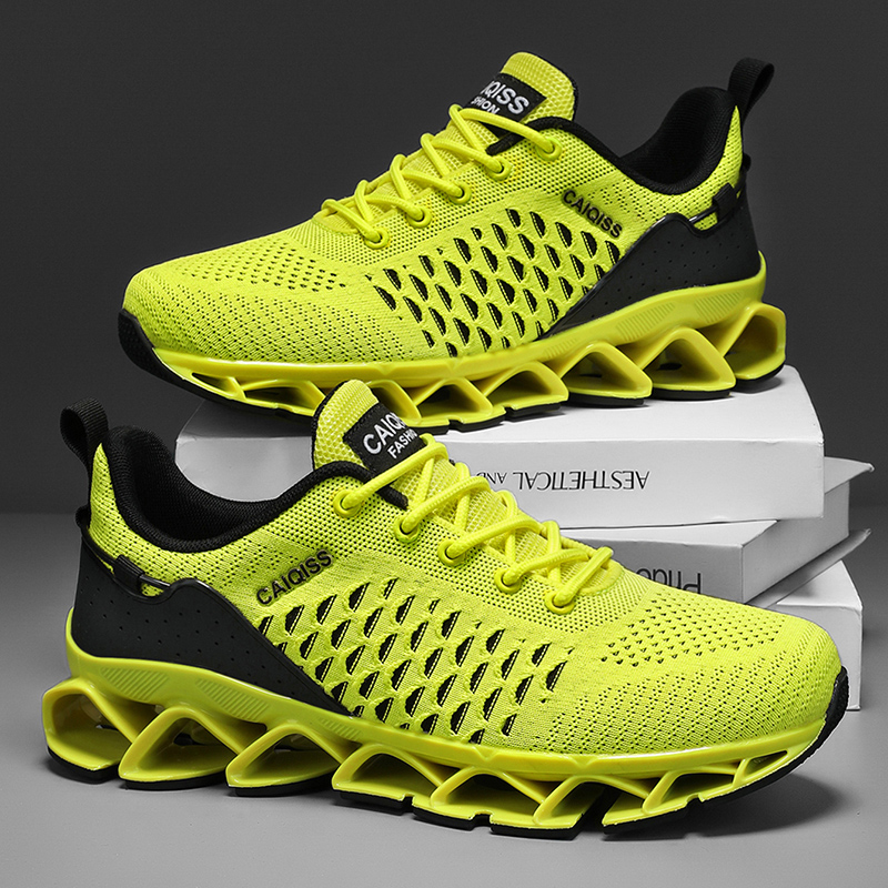 Sepatu Kasual Pria Sepatu Lari - Shock Absorbing Gym Trainers ulasan dan harga