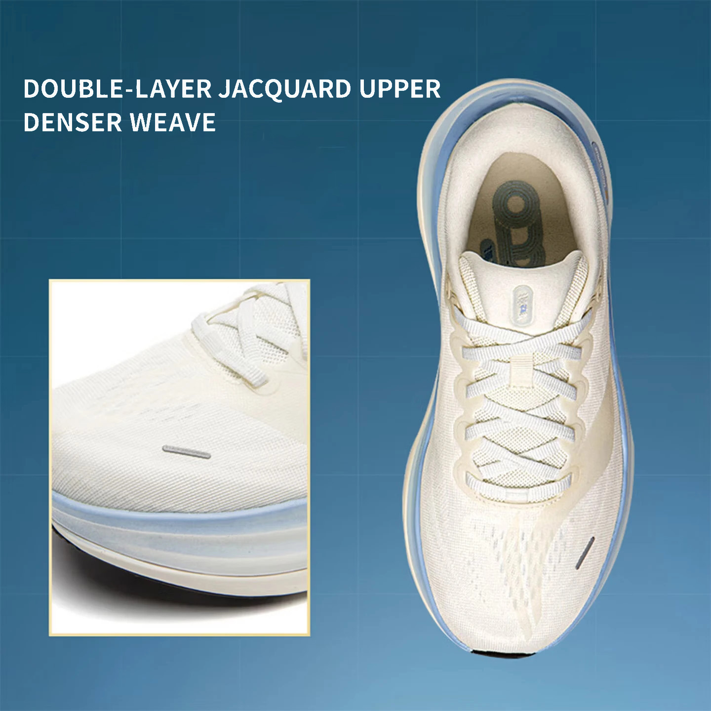Li-Ning Sepatu Lari Wanita YUE - Reflective Night Running Shoes ulasan dan harga