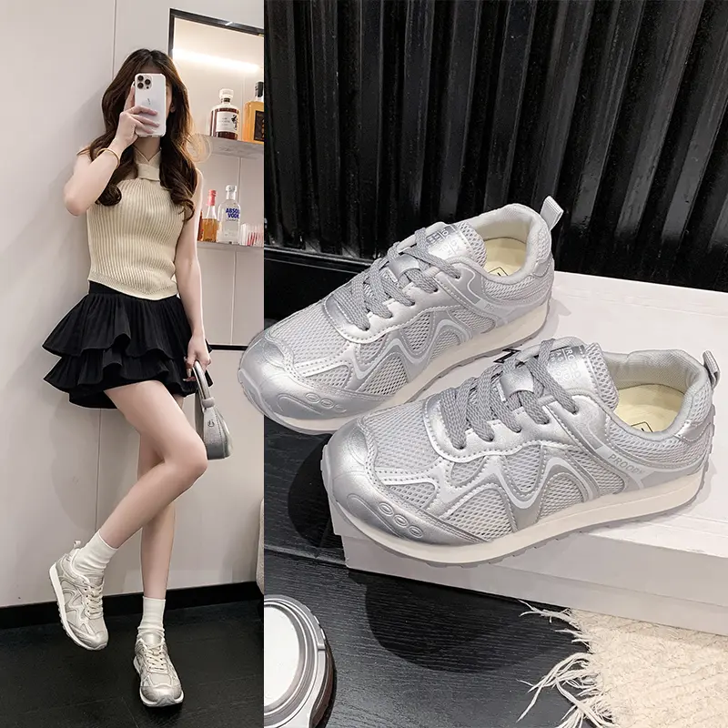 Sepatu Atletik Panel Jaring Be - Breathable Mesh Athletic Shoes ulasan dan harga