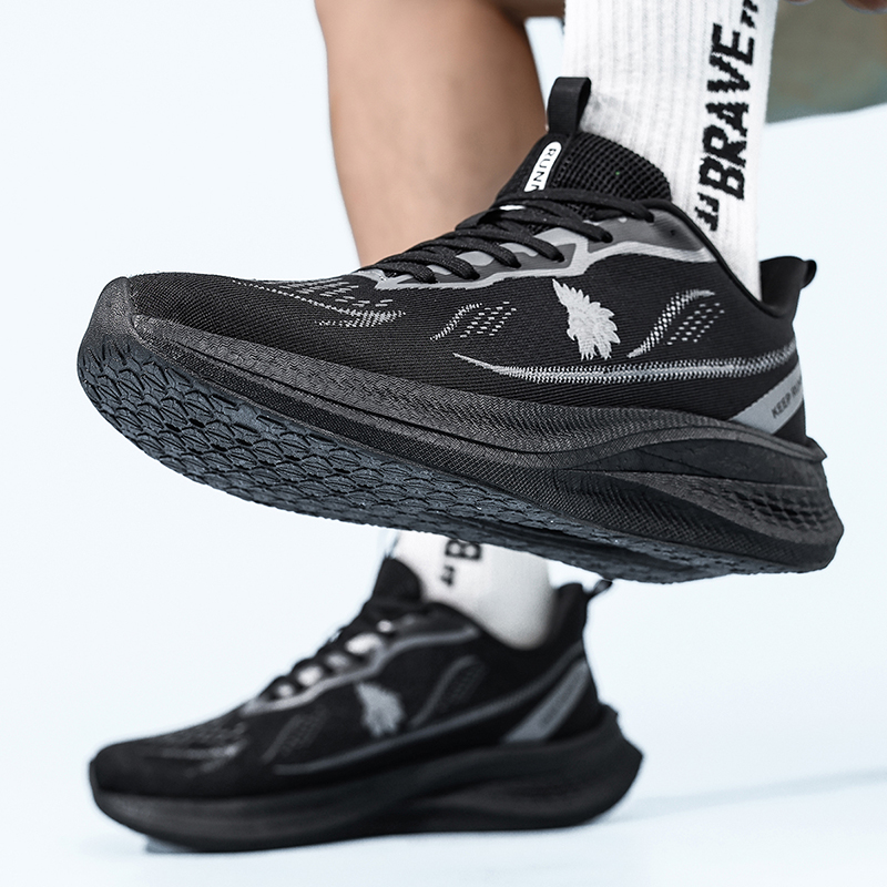 Sepatu Lari Pria Ultra Ringan, - Shock Absorbing Gym Trainers ulasan dan harga