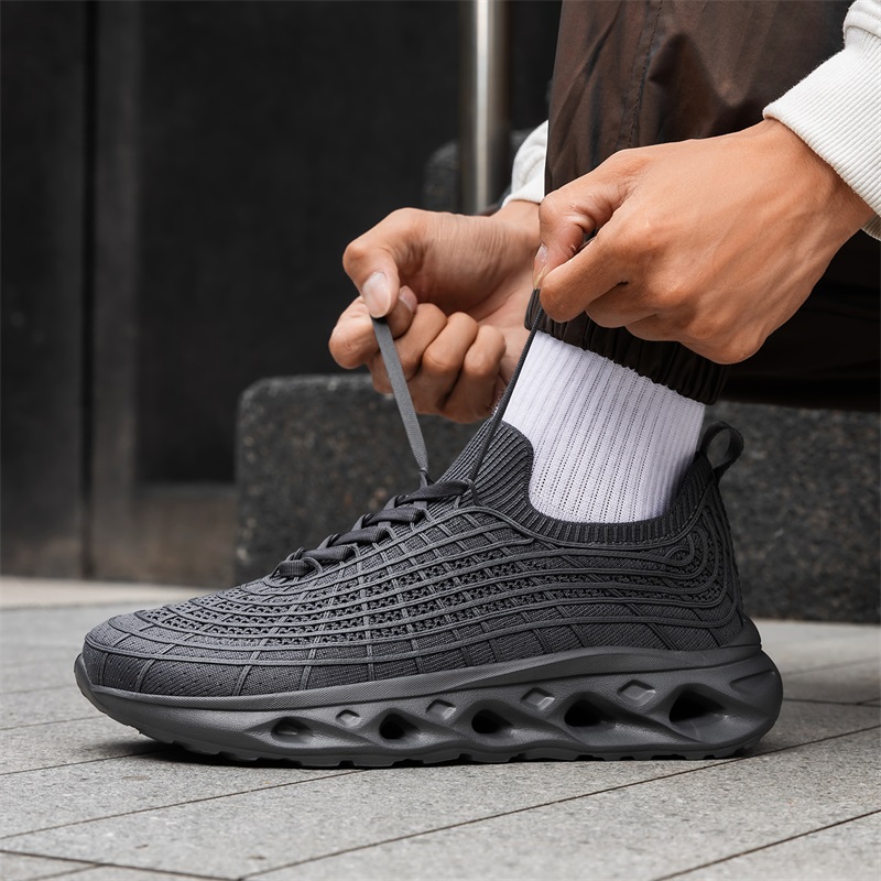 Sepatu Sneakers Pria Nre Trend - Shock Absorbing Gym Trainers ulasan dan harga