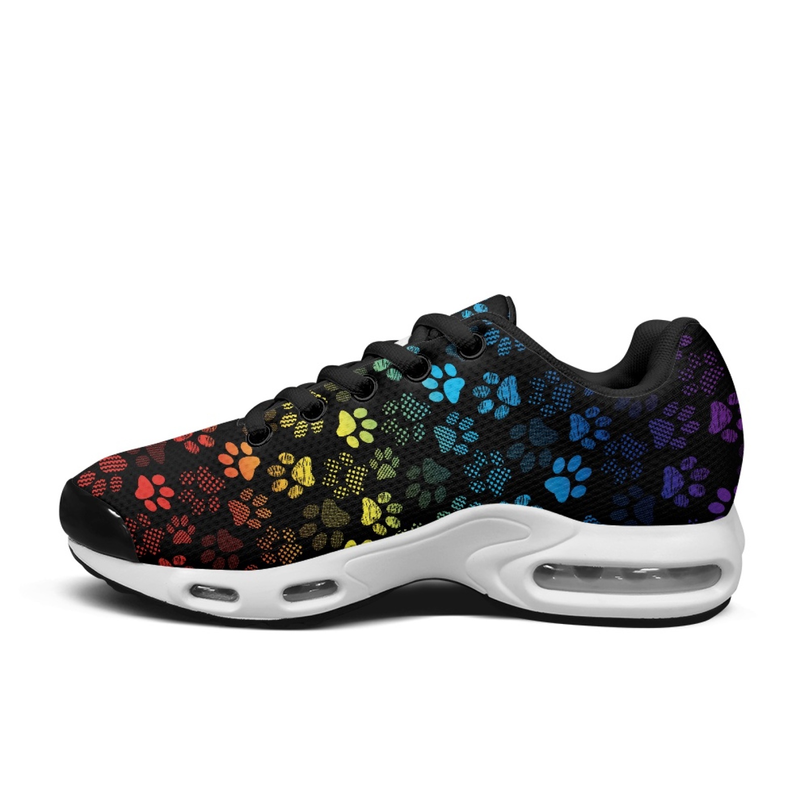 PENSTROLL Sepatu Lari Rainbow  - Air Cushion Jogger Shoes Men ulasan dan harga