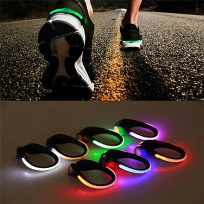 2024 sepatu bercahaya klip lam - Reflective Night Running Shoes ulasan dan harga