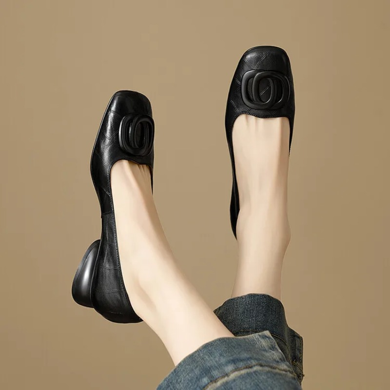 Sepatu Wanita Gaya Prancis, Se - Women'S Shoes ulasan dan harga