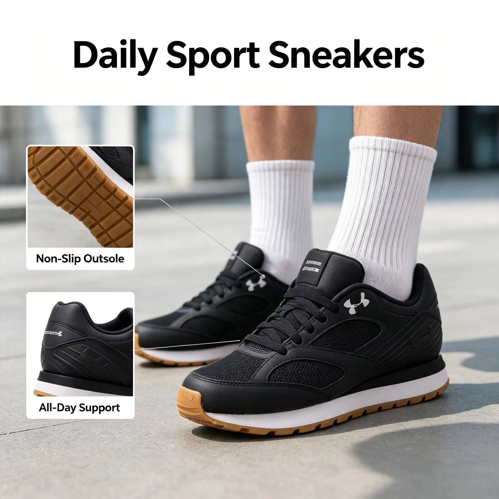 Sepatu Lari Under Armour Jogge - Air Cushion Jogger Shoes Men ulasan dan harga