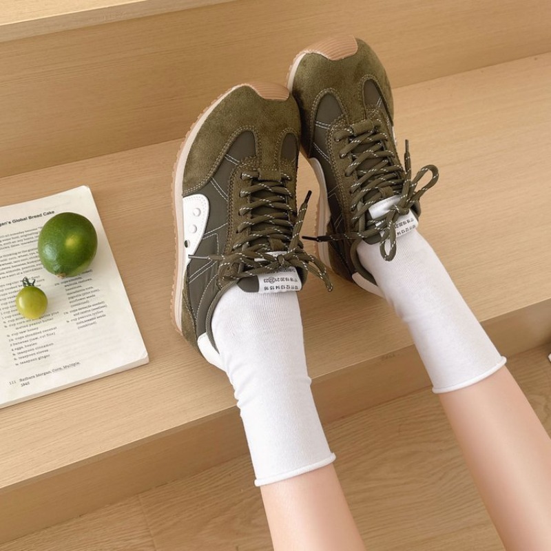 Sepatu kets blok warna retro s - Running Shoes ulasan dan harga