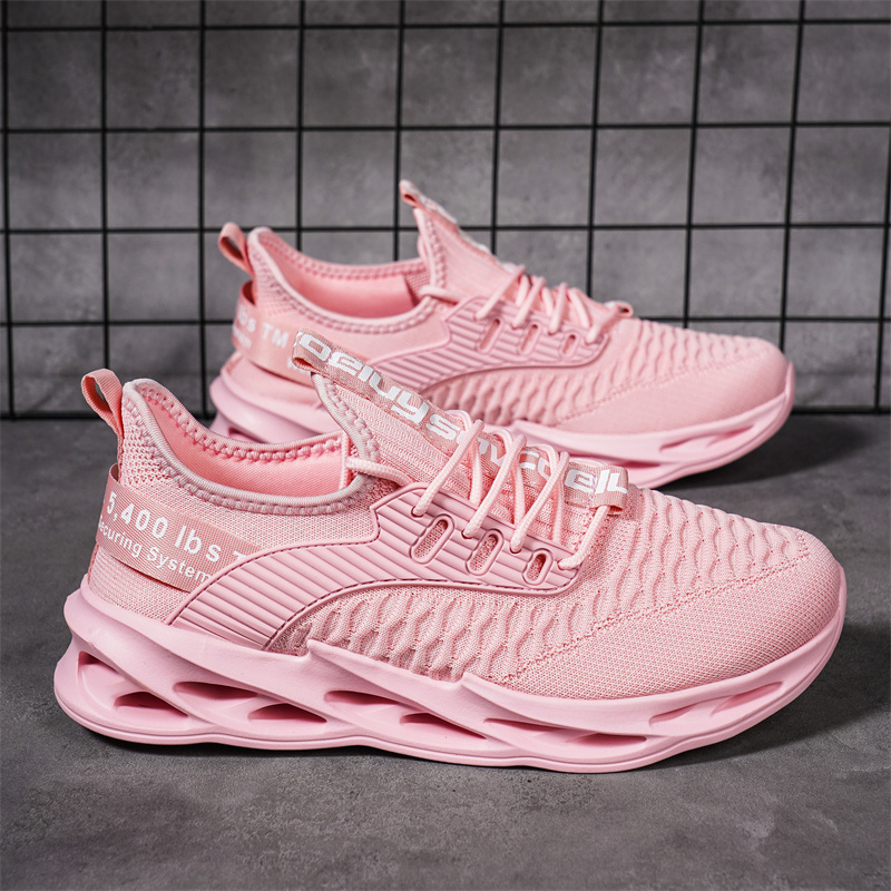 Sepatu Sneakers Kasual Pink Mu - Waterproof Goretex Running Shoes ulasan dan harga