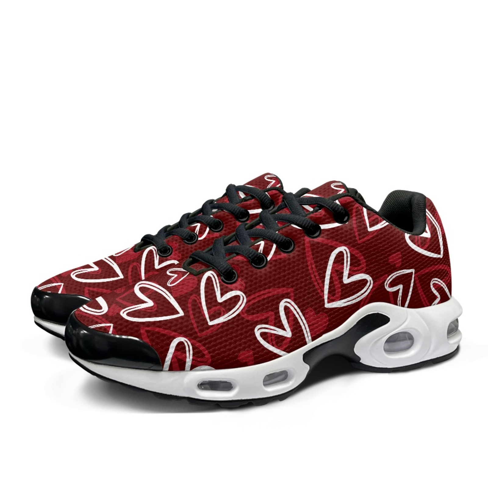 PENSTROLL Sepatu Gym Sol Putih - Air Cushion Jogger Shoes Men ulasan dan harga