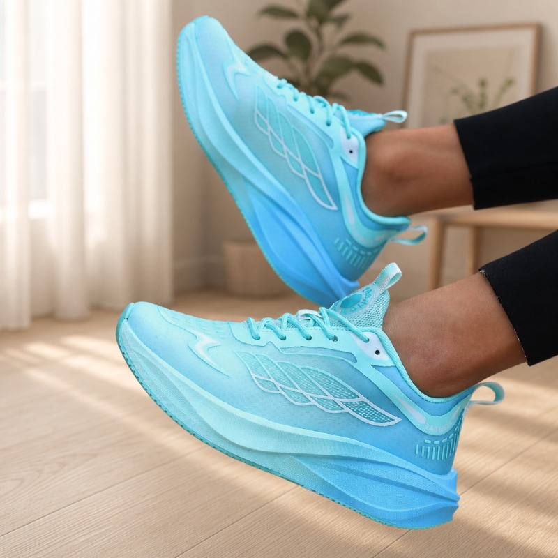 Sepatu Lari Wanita dengan Ujun - Wide Toe Box Running Sneakers ulasan dan harga