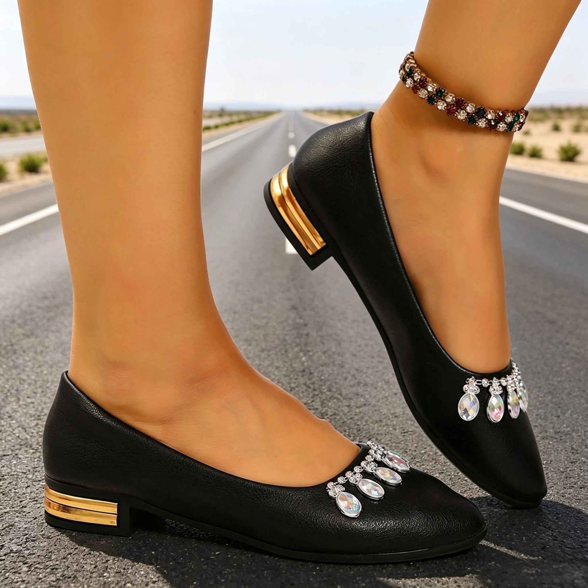 Sepatu Balet Wanita Model Poin - Women'S Shoes ulasan dan harga