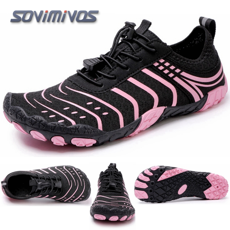 Sepatu Pria Tanpa Alas Kaki, U - Wide Toe Box Running Sneakers ulasan dan harga
