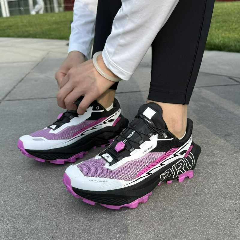 Sepatu Lari Trail Unisex Merk  - Anti Slip Trail Running Sneakers ulasan dan harga