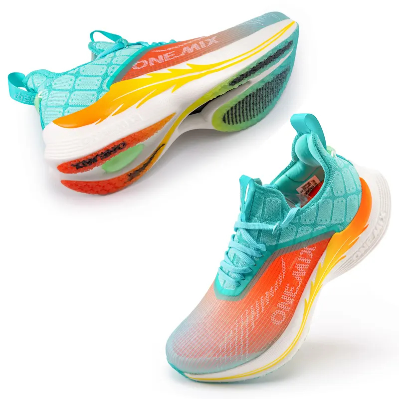 ONEMIX Sepatu Lari Pria untuk  - Reflective Night Running Shoes ulasan dan harga