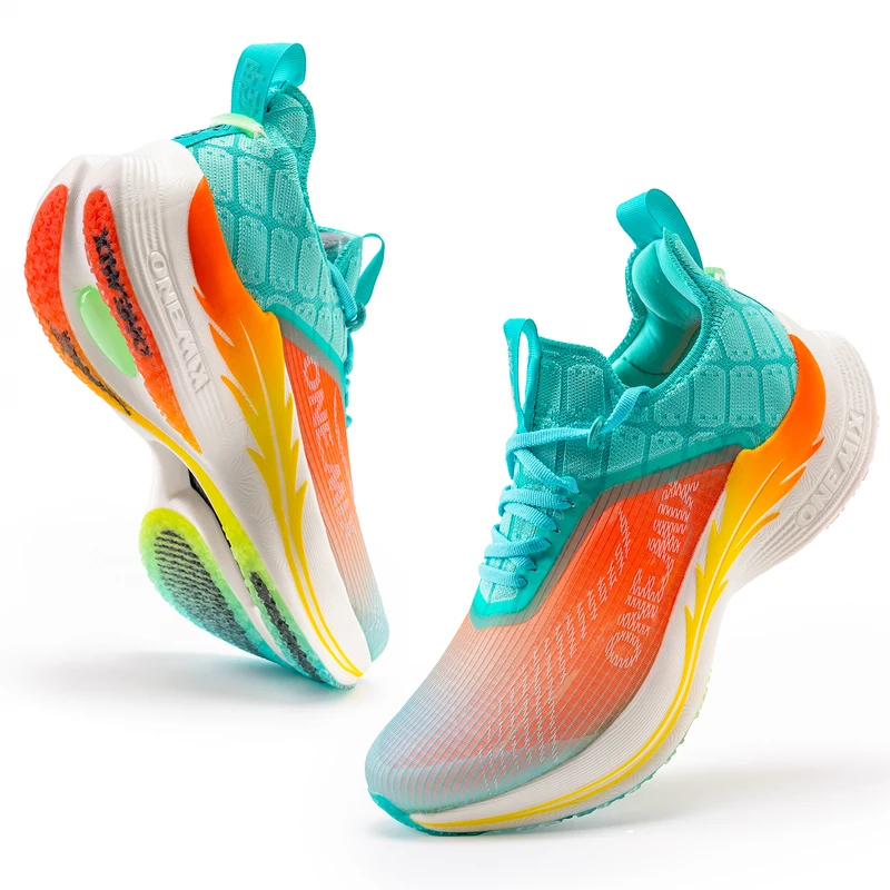 ONEMIX Sepatu Lari Pria untuk  - Reflective Night Running Shoes ulasan dan harga