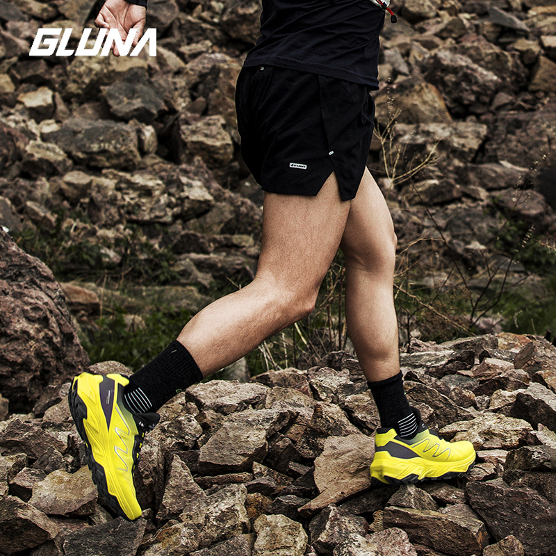 Sepatu Lari Off-road GLUNA Kir - Anti Slip Trail Running Sneakers ulasan dan harga