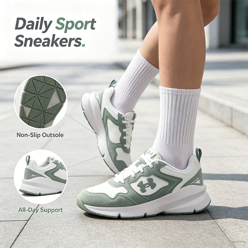 Sepatu Lari Under Armour Jogge - Air Cushion Jogger Shoes Men ulasan dan harga