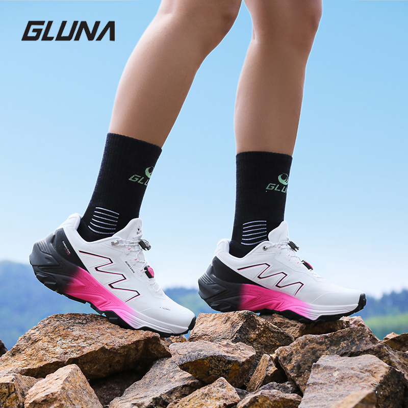GLUNA Kirin 5.0 Pro 89828 Sepa - Anti Slip Trail Running Sneakers ulasan dan harga