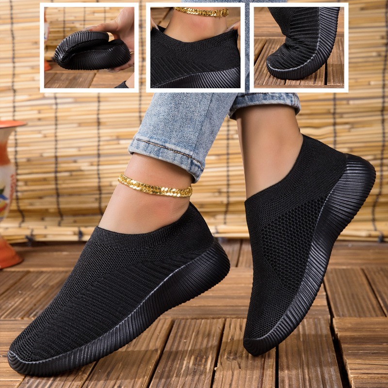 Sepatu Sneakers Wanita Bahan R - Breathable Mesh Athletic Shoes ulasan dan harga