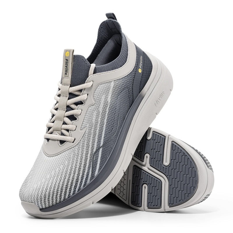 FitVille Sepatu Sneakers Pria  - Wide Toe Box Running Sneakers ulasan dan harga