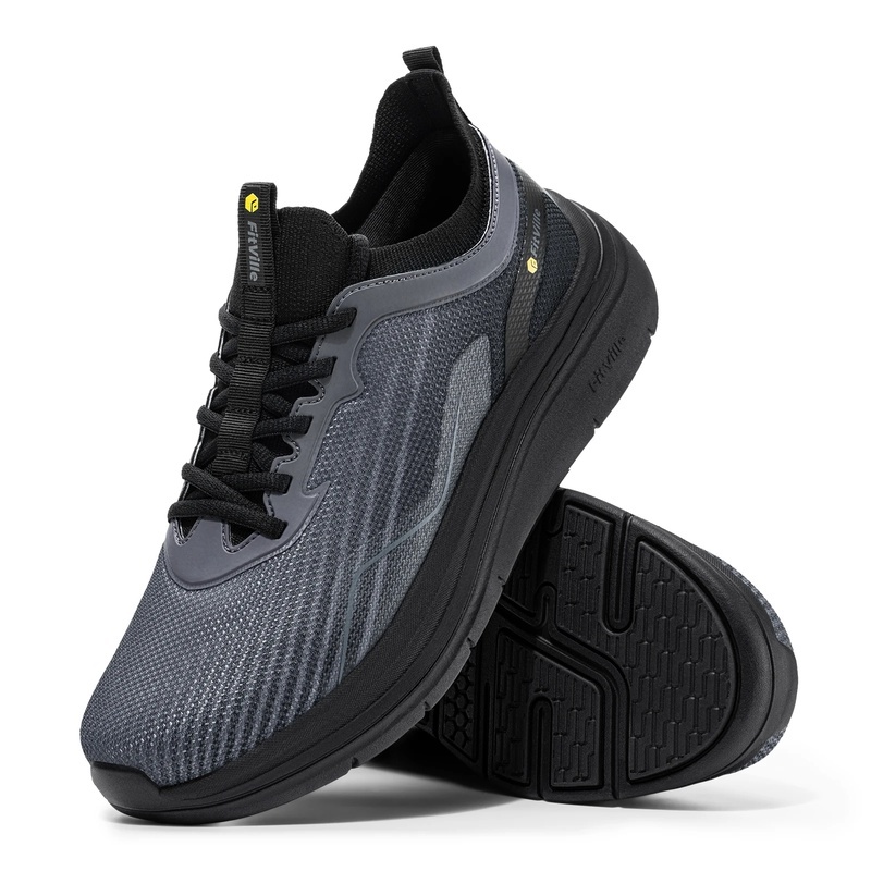 FitVille Sepatu Sneakers Pria  - Wide Toe Box Running Sneakers ulasan dan harga