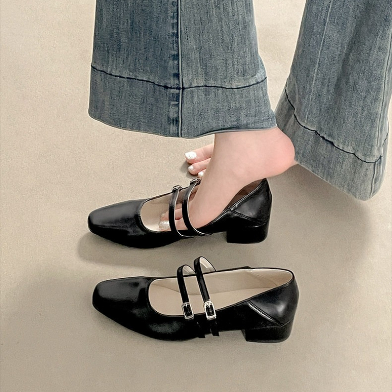 Sepatu Mary Jane Wanita Hak Re - Women'S Shoes ulasan dan harga
