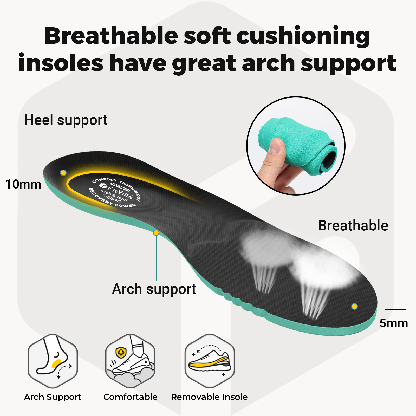 Sepatu Jalan Kaki Pria Fitting - Wide Toe Box Running Sneakers ulasan dan harga