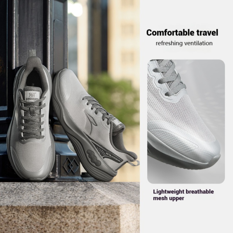 Sepatu Lari Pria 361 Derajat S - Waterproof Goretex Running Shoes ulasan dan harga