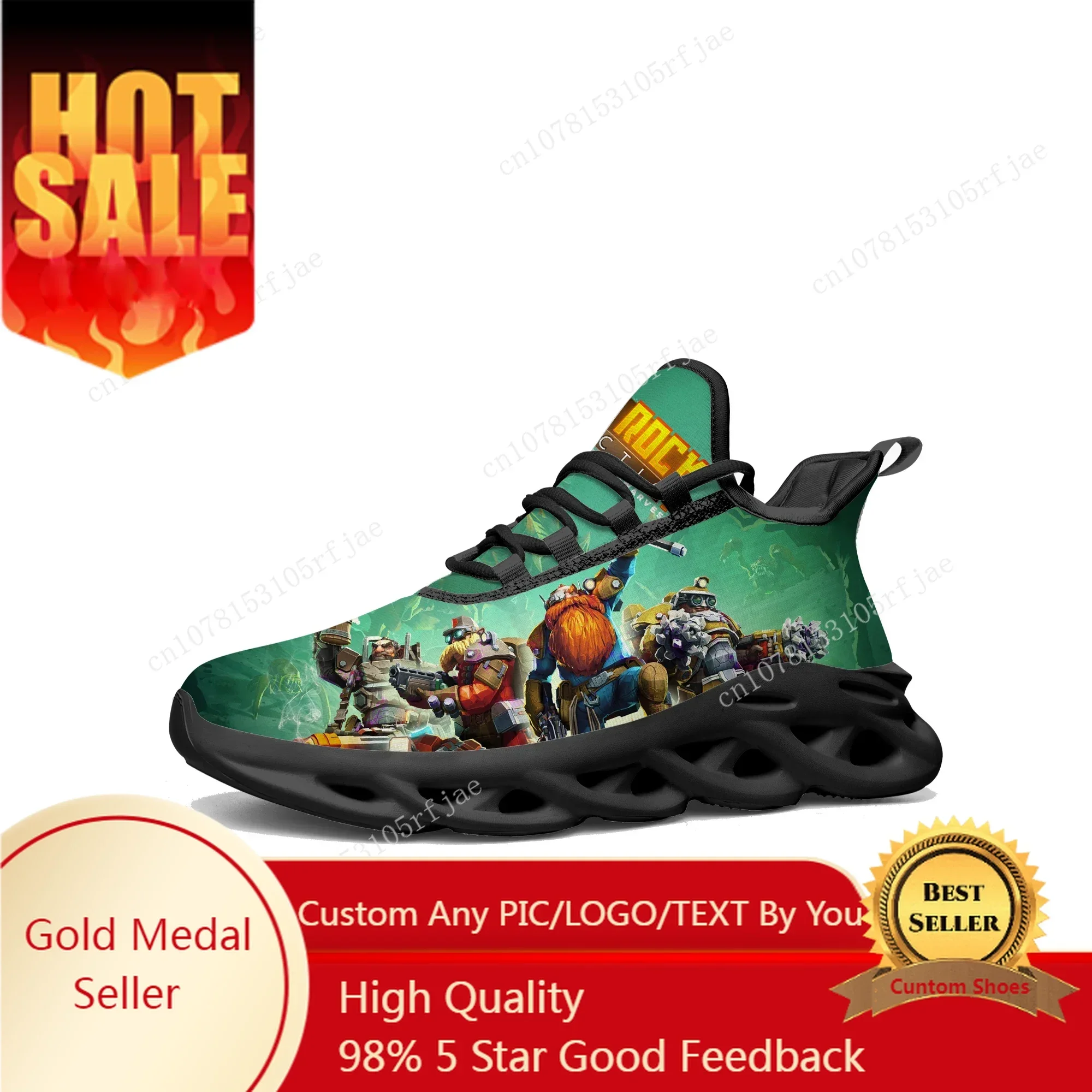Sepatu Kets Deep Rock Galactic - Running Shoes ulasan dan harga